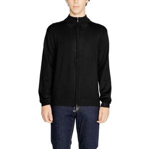 Hamaki-Ho Black Viscose Men's Cardigan